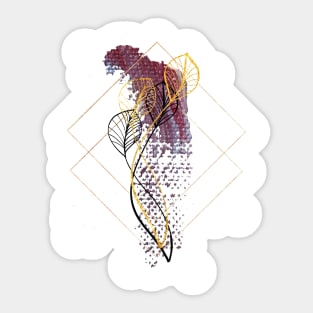 Feminine bohemian design Sticker